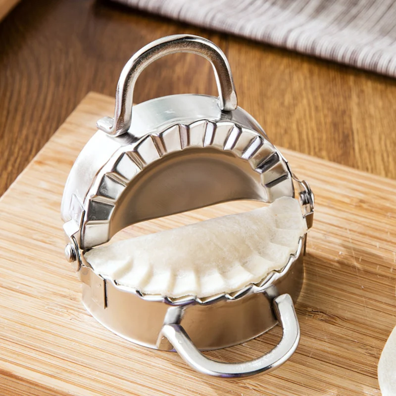 Gyoza Dumpling Maker - Cetakan Pangsit Stainless Steel, Cetakan Empanada,