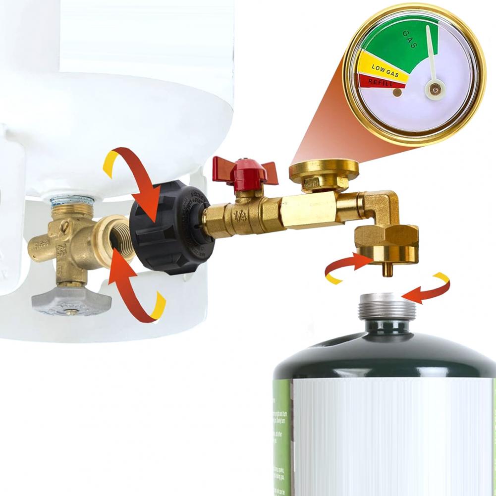 Home Cooking Gas - Adaptor isi ulang tangki Gas, aksesori