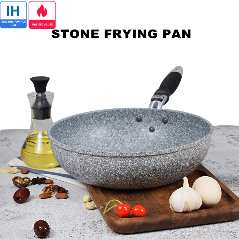 Wajan penggorengan batu tahan  - Home Cooking Cookbook ulasan dan harga