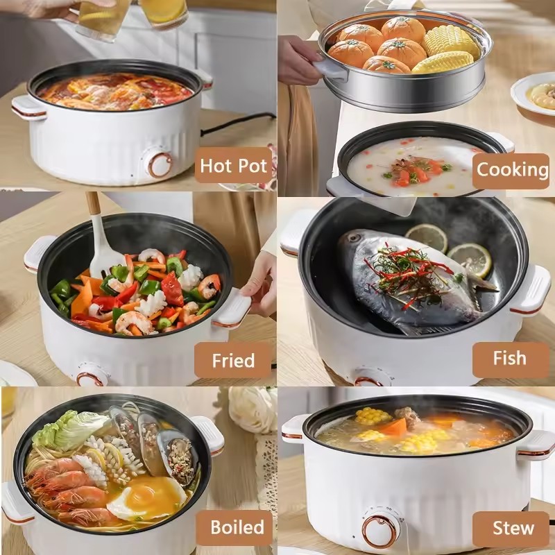 Panci Listrik Portabel Multifu - Home Cooking Cookbook ulasan dan harga